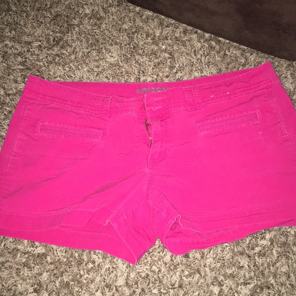 Pink shorts